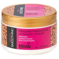 Mascara Smoothing Hidronutritiva Con Keratina + Pantenol